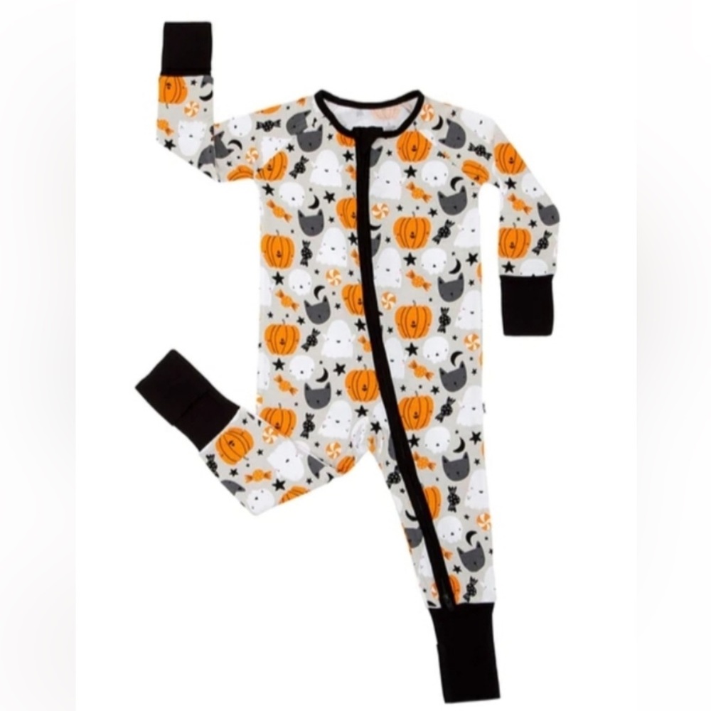 NWT Little Sleepies Boo Crew Zippy Size 0-3 months
